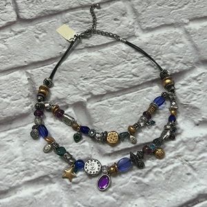 Chico’s chunky beaded necklace